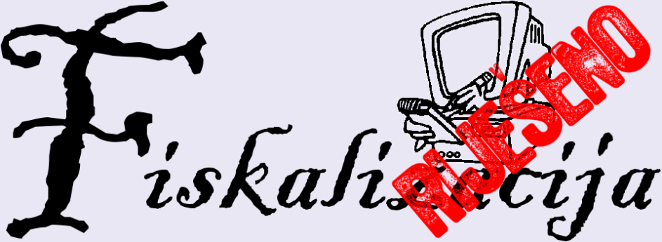 Fiskalizacija?